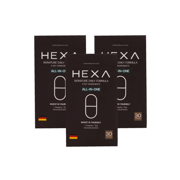 HEXA แพ็ก 3 กล่อง